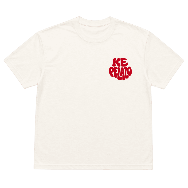 Camiseta oversize amarilla KEPELAZO