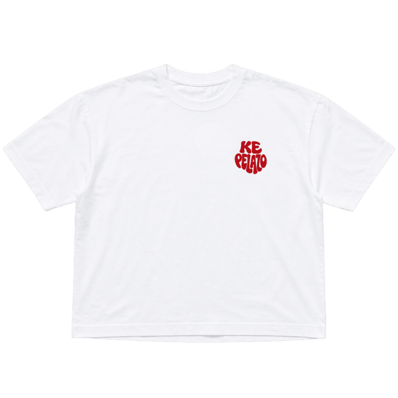 Camiseta oversize corta KEPELAZO