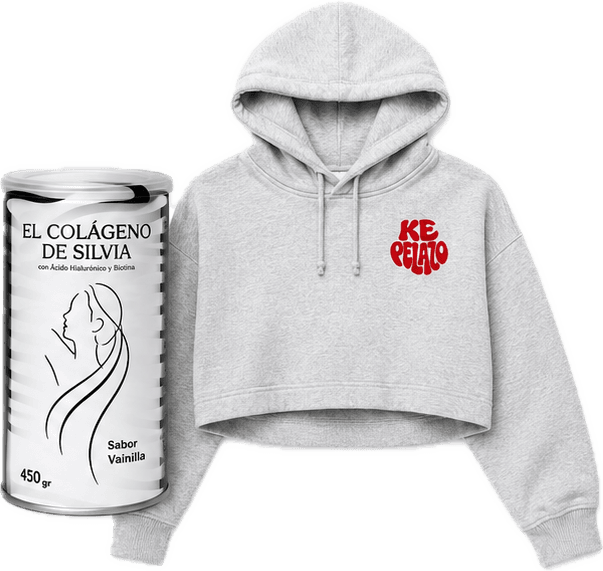 Pack Colágeno de Silvia + Sudadera KEPELAZO